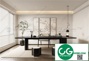 Tea Room 41 3D Model